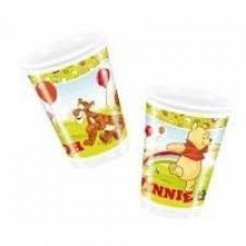 $ 8 VASOS WINNIEPIGLET 200ML
