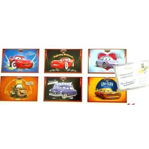 $D 6 INVITACIONES CARS SPEED