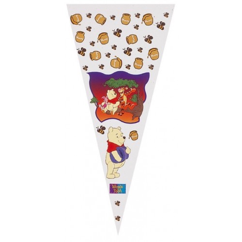 $D 10X1 BOLSA CONO WINNIE THE POOH
