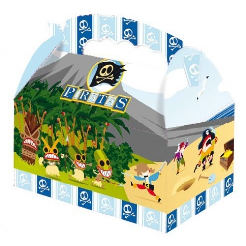 $D  CAJA PARA GOLOSINA C/ASA PIRATA
