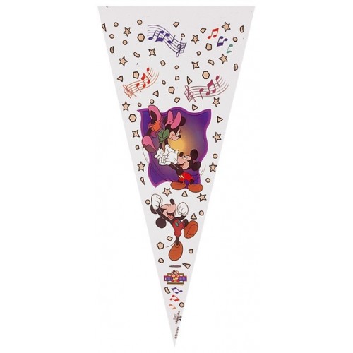 $D 10X1 BOLSA CONO MICKEYMINNIE ROCK