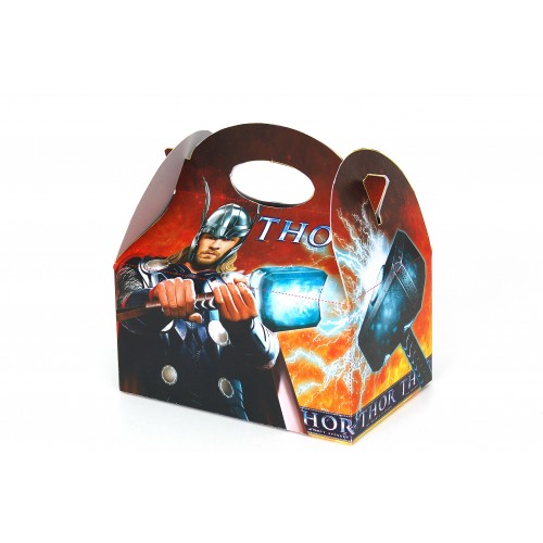$D CAJA PARA GOLOSINA C/ASA THOR