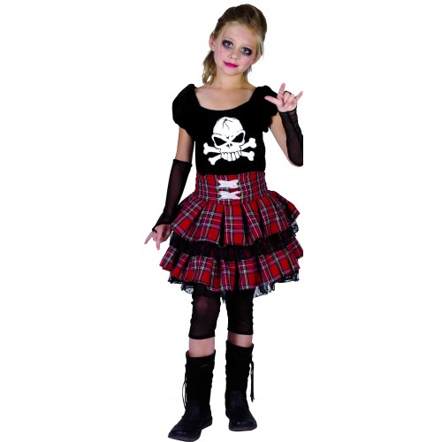 DISFRAZ 7A10 AÑOS NIÑA PUNKY
