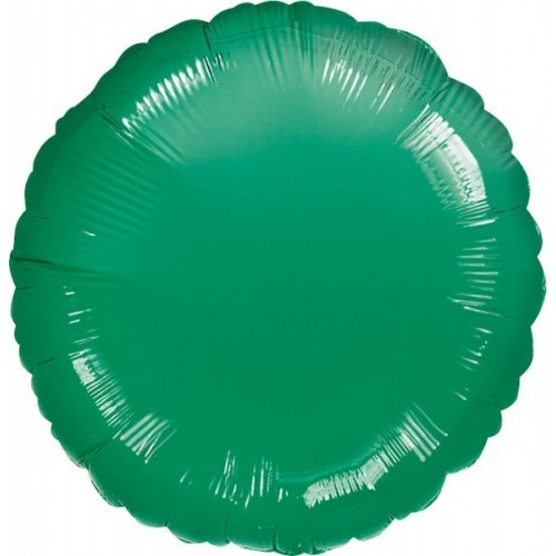   GLOBO 18" FOIL REDONDO VERDE