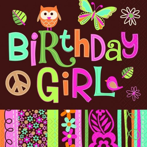PAQ.16/U SERV.33 2/C HIPPIE CUMPLEAÑO