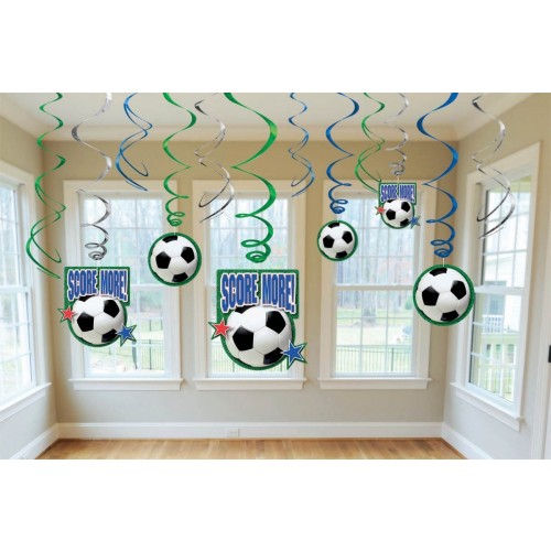PAQ.12/U TIRA ESPIRAL METAL BALON FUTBOL