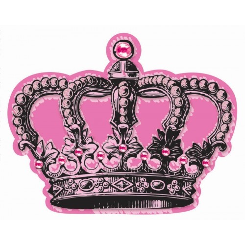 PAQ.8/U INVITACION CORONA REINA FUCSIA