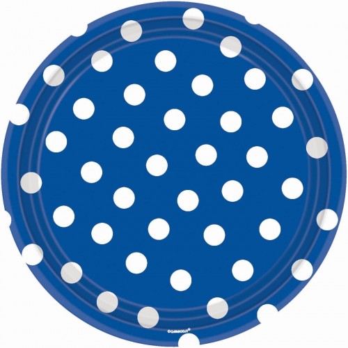 PAQ.18/U PLATO AZUL TOPO 26CM