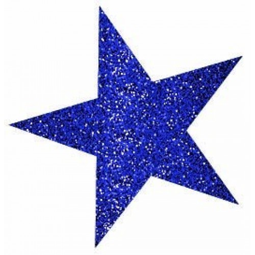 PAQ.10/U MINI ESTRELLA ROJO/AZUL/BLANCO