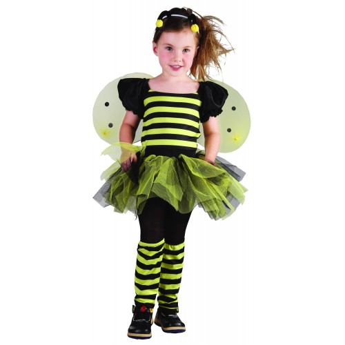 DISFRAZ ABEJA AMARILLO/NEGRO 2-3 AÑOS