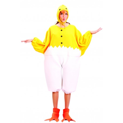  DISFRAZ T-M/L POLLITO ADULTO