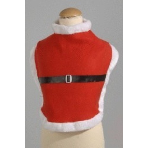 $D CAPA MASCOTA PAPA NOEL