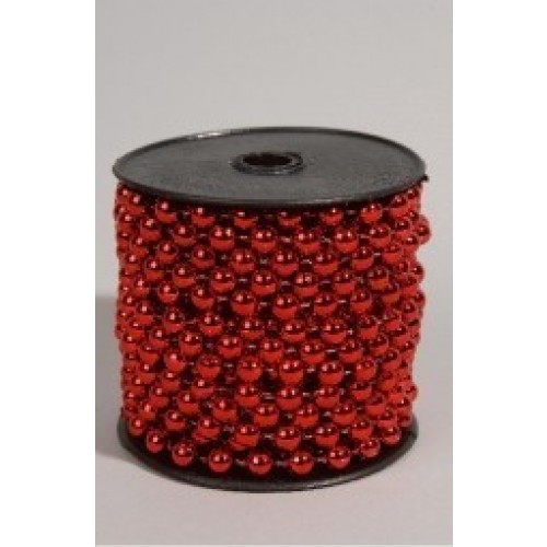   ROLLO GUIRNALDA BOLA ROJA 8MMX10M