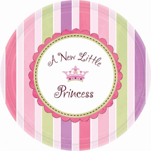 PAQ.8/U PLATO PRINCESS ROSA 17,8CM