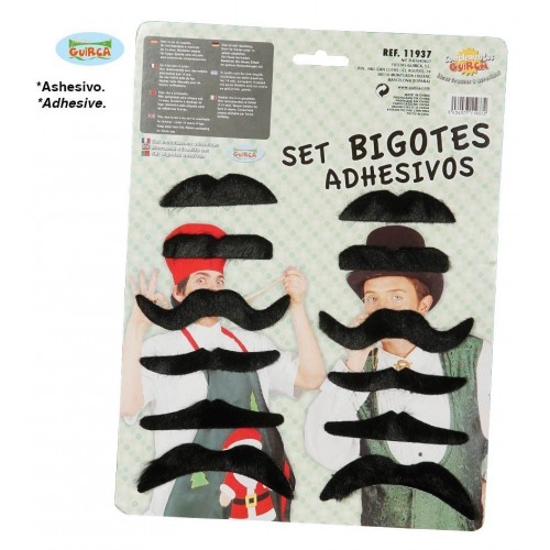    12 BIGOTES NEGROS MODELOS SURT.