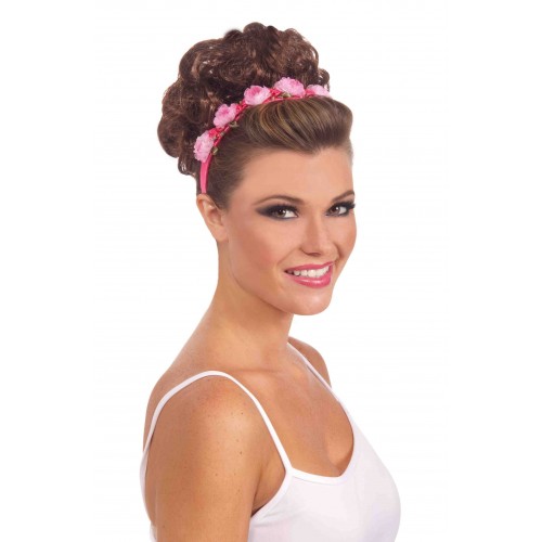 DIADEMA FLOR ROSA HADA