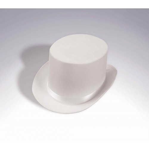   SOMBRERO COPA SATEN BLANCO