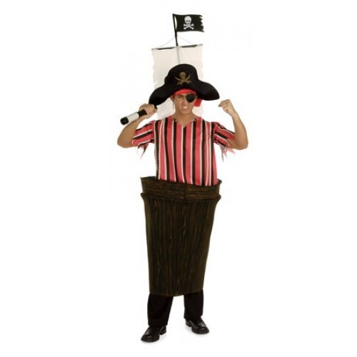 MEGA DISFRAZ TORRE BARCO PIRATA