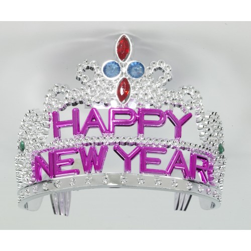 TIARA HAPPY NEW YEAR PLATA