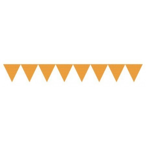 GUIRNALDA TRIANGULO NARANJA TOPO 1,77MT
