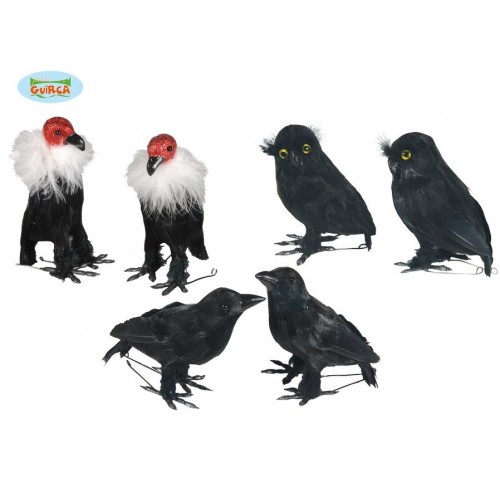 $D PAJARO HALLOWEEN SURT 14CM