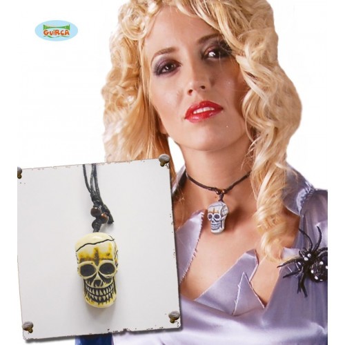 $D COLLAR CABEZA CALAVERA