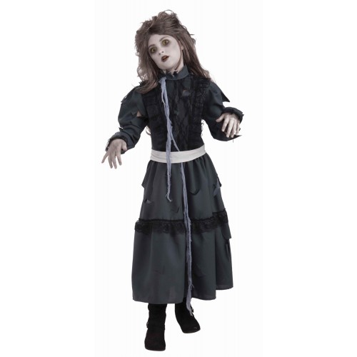 DISFRAZ 8A10 AÑO NIÑA ZOMBI