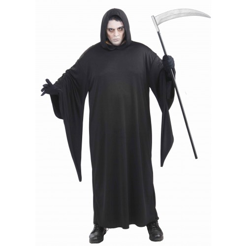 DISFRAZ T-XXXL TUNICA NEGRA LA MUERTE