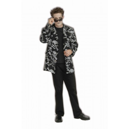 DISFRAZ T-L CHAQUETA GOTICA CALAVERA