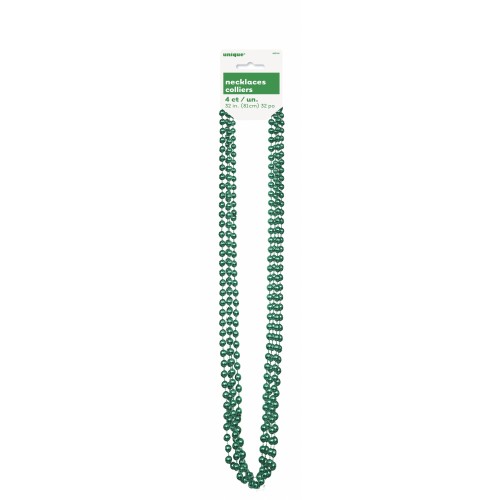   PAQ.4/U COLLAR BOLA METAL VERDE