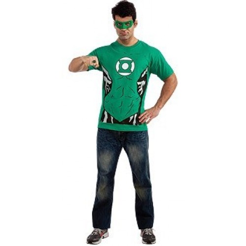 CAMISETA ANTIFAZ T-L GREEN LANTERN
