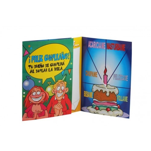 TARJETA BROMA GDE FELIZ CUMPLEAÑO