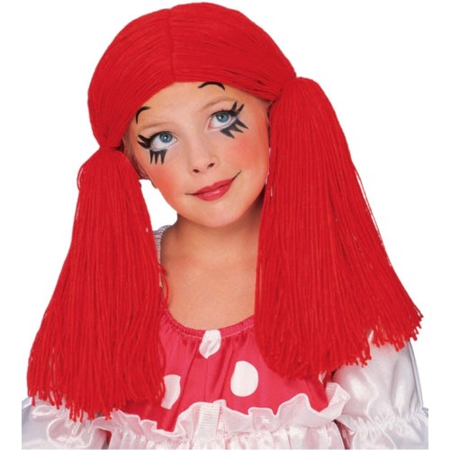 -   PELUCA INF. MUÑECA TRAPO ROJA