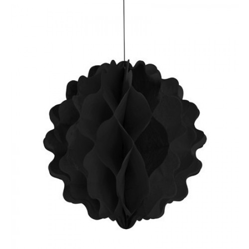 COLGANTE BOLA NIDO ABEJA NEGRA 20CM