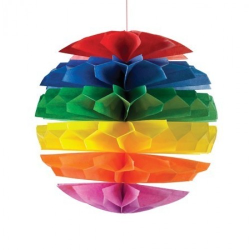 $E COLGA BOLA NIDO ABEJA MULTICOLOR 20CM