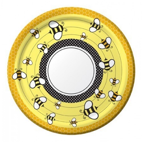 PAQ.8/U PLATO ABEJA 25,4CM