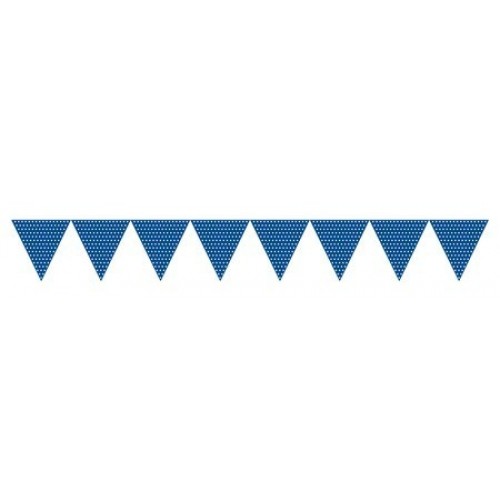 GUIRNALDA TRIANGULO AZUL M. TOPO 1,77MT