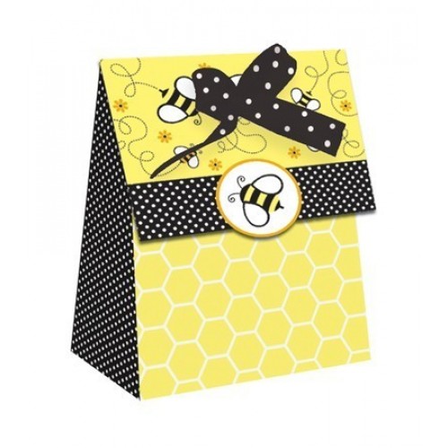 PAQ.12/U CAJA PEQ TIPO BOLSA ABEJA