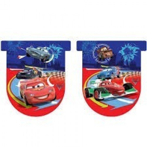 $E GUIRNALDA PLASTICO CARS 2 3MT