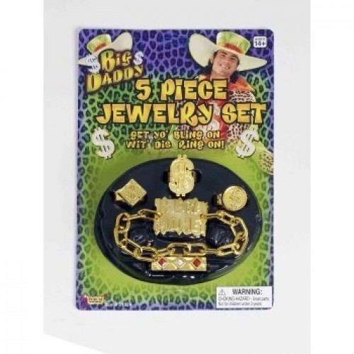 SET 5 PIEZA JOYAS BIG DADDY