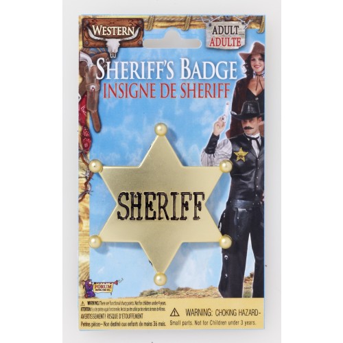 PLACA SHERIFF 7CM