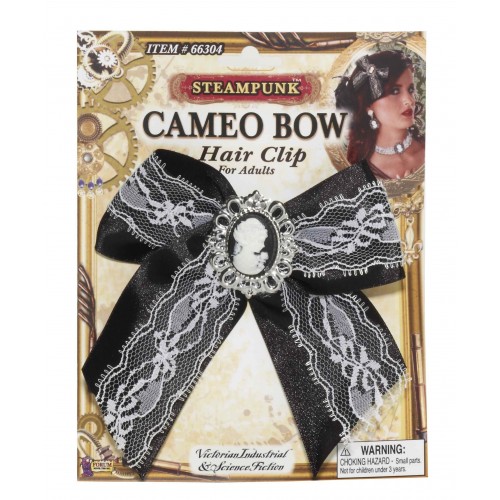 TRABA PELO LAZO NEGRO CAMAFEO STEAMPUNK