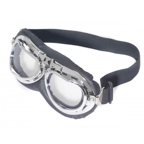   GAFAS STEAMPUNK BORDE PLATA