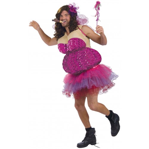 MEGA DISFRAZ HADA TUTU ROSA