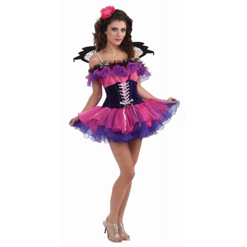 - DISFRAZ T-STD HADA AMAPOLA FUCSIA