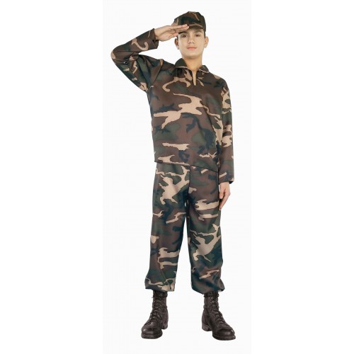  DISFRAZ ADOLESCENTE MILITAR