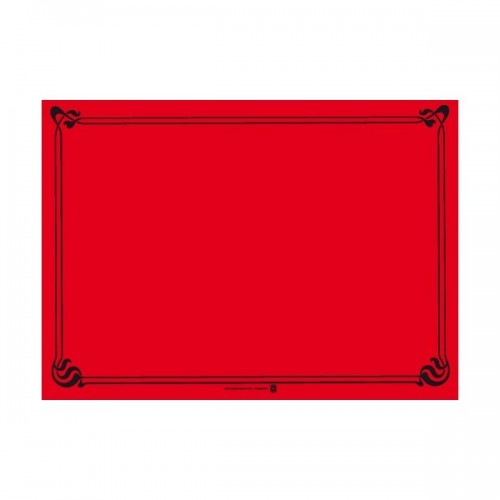 500/U MANTELIN CELU 31X43CM ROJO