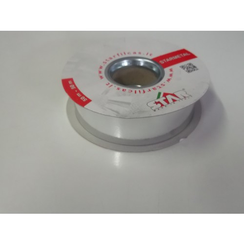   R/CINTA 31X50MTS METALIZADA PLATA