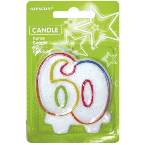 VELA FORMA N60 BORDE COLORES 8CM