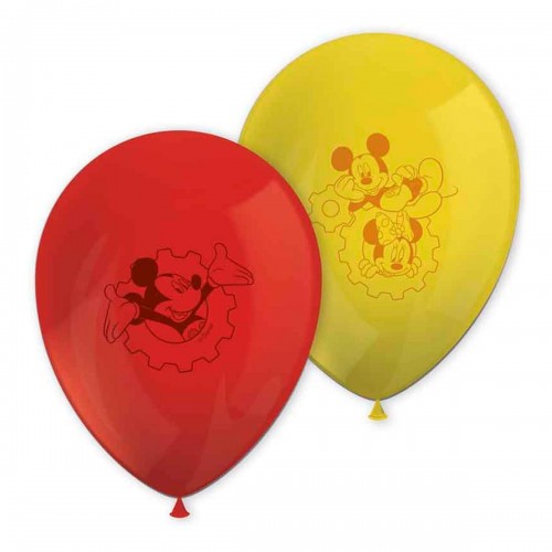   8 GLOBOS 11" MICKEY CLUBHOUSE